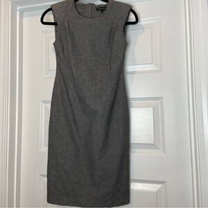 Banana Republic Elegant Gray Sleeveless Dress Size 0